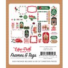 Echo Park Santa's Christmas Delivery Kivágatok Frames & Tags (1 csomag)