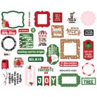 Echo Park Santa's Christmas Delivery Kivágatok Ephemera (1 csomag)