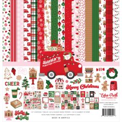   Echo Park Santa's Christmas Delivery Scrapbook papírkészlet 12" (30 cm) Collection Kit (1 csomag)