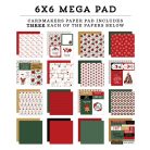 Echo Park Santa Claus Scrapbook papírkészlet 6" (15 cm) Paper Pack (48 lap)