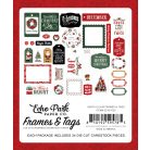 Echo Park Santa Claus Kivágatok Frames & Tags (1 csomag)