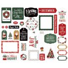 Echo Park Santa Claus Kivágatok Frames & Tags (1 csomag)