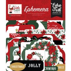 Echo Park Santa Claus Kivágatok Ephemera (1 csomag)
