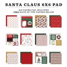 Echo Park Santa Claus Scrapbook papírkészlet 6" (15 cm) Paper Pack (24 lap)