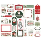 Carta Bella Christmas Village Kivágatok Frames & Tags (1 csomag)