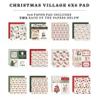 Carta Bella Christmas Village Scrapbook papírkészlet 6" (15 cm) Paper Pack (24 lap)