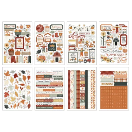 Carta Bella It's Autumn Matrica készlet Sticker Book (16 ív)