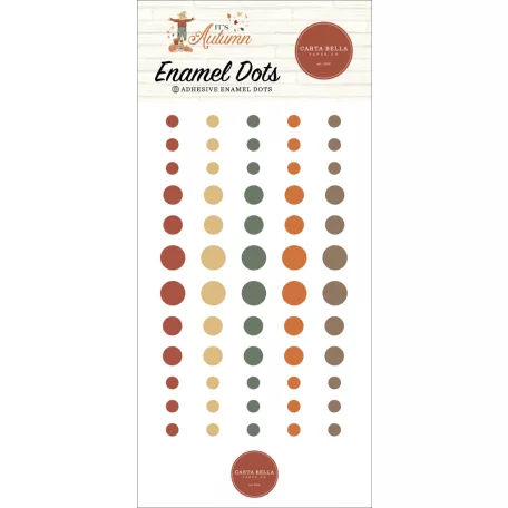 Carta Bella It's Autumn Díszítőelem Enamel Dots (1 csomag)
