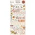 Carta Bella It's Autumn Chipboard 6"X12" Chipboard Phrases (1 ív)