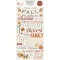 Carta Bella It's Autumn Chipboard 6"X12" Chipboard Phrases (1 ív)