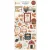 Carta Bella It's Autumn Chipboard 6"X12" Chipboard Accents (1 ív)