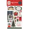 Carta Bella Christmas In The City Pufi matrica Puffy Stickers (1 ív)