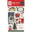 Carta Bella Christmas In The City Pufi matrica Puffy Stickers (1 ív)