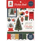 Carta Bella Christmas In The City Matrica készlet Sticker Book (16 ív)