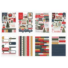   Carta Bella Christmas In The City Matrica készlet Sticker Book (16 ív)