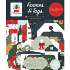 Carta Bella Christmas In The City Kivágatok Frames & Tags (1 csomag)