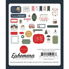   Carta Bella Christmas In The City Kivágatok Ephemera (1 csomag)