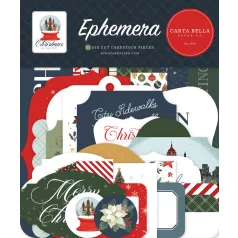  Carta Bella Christmas In The City Kivágatok Ephemera (1 csomag)