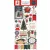 Carta Bella Christmas In The City Chipboard 6"X12" Chipboard Accents (1 ív)