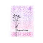 Szilikonbélyegző  Studio Light Dried Flowers Essentials Clear Stamp (1 csomag)