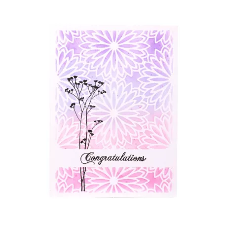 Szilikonbélyegző  Studio Light Dried Flowers Essentials Clear Stamp (1 csomag)