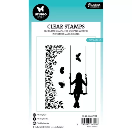 Szilikonbélyegző  Studio Light Swinging Essentials Clear Stamp (1 csomag)
