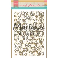   Marianne Design stencil Koptatott kordbársony minta (1 csomag)