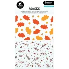 Stencil A5 Studio Light Leaf Background Essentials Mask (1 db)