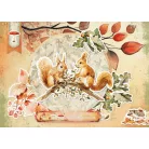 Papírkészlet A5 Studio Light Autumn In The Forest Essentials Mixed Paper Pad (42 lap)