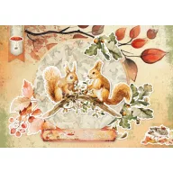   Papírkészlet A5 Studio Light Autumn In The Forest Essentials Mixed Paper Pad (42 lap)