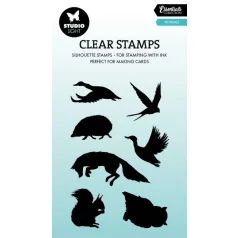   Szilikonbélyegző  Studio Light Animals Essentials Clear Stamp (1 csomag)