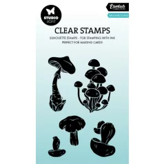   Szilikonbélyegző  Studio Light Mushrooms Essentials Clear Stamp (1 csomag)