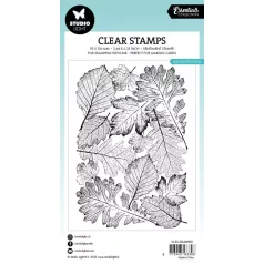   Szilikonbélyegző  Studio Light Leaf Background Essentials Clear Stamp (1 csomag)