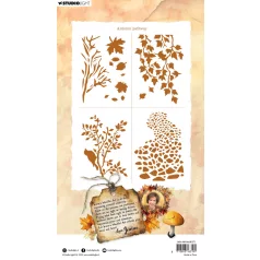  Stencil A5 Studio Light Autumn In The Woods Mask Autumn Pathway (1 db)