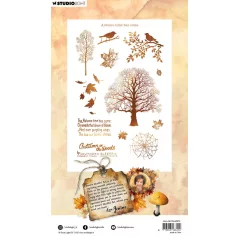   Szilikonbélyegző A5 Studio Light Autumn In The Woods Clear Stamps Autumn-time Has Come (1 csomag)