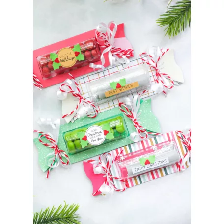 Vágósablon Studio Light Candy Wrapper Christmas Cutting Die (1 csomag)