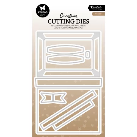 Vágósablon Studio Light Present Christmas Cutting Die (1 csomag)