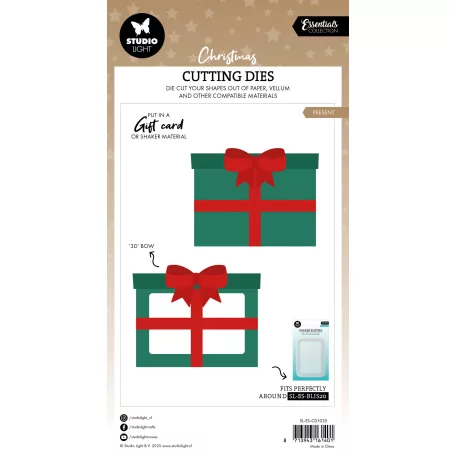 Vágósablon Studio Light Present Christmas Cutting Die (1 csomag)