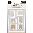 Vágósablon Studio Light Advent Cardshape Christmas Cutting Die (1 csomag)