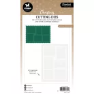 Vágósablon Studio Light Advent Cardshape Christmas Cutting Die (1 csomag)