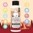 Bearly Art THE ORIGINAL + Tip Kit Preciziós ragasztó Precision Craft Glue (1 csomag)
