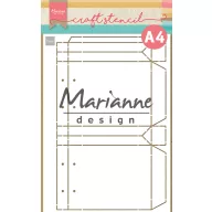 Marianne Design stencil Ajándéktáska (1 csomag)
