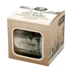   Átlátszó matricák  Studio Light  Winter Forest Transparent Stickers on Roll (1 db)
