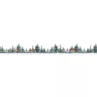 Átlátszó matricák  Studio Light  Winter Forest Transparent Stickers on Roll (1 db)