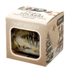   Átlátszó matricák  Studio Light  Fairy Winter Transparent Stickers on Roll (1 db)