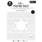 Vellum papírkészlet Studio Light Snowflakes Essentials Vellum Paper Pad (24 lap)