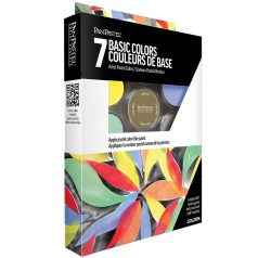   PanPastel tégelyes porpasztell készlet, 7 db + kiegészítők - Basic Colors