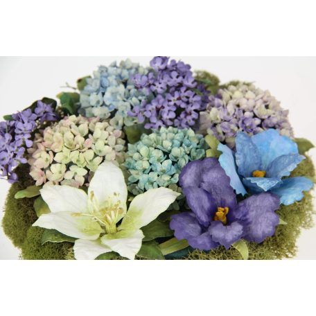 PanPastel tégelyes porpasztell készlet, 7 db + kiegészítők - Flower Coloring 2