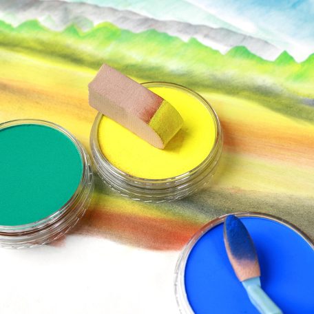 PanPastel tégelyes porpasztell készlet, 7 db + kiegészítők - Landscape