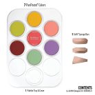 PanPastel tégelyes porpasztell készlet, 7 db + kiegészítők - Lia Griffith Designer Kit